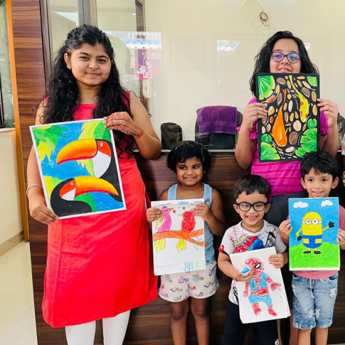 Drawing Calligraphy Art Classes Thane