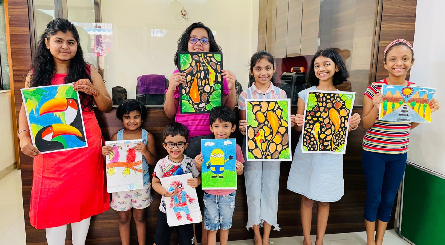 Drawing Art Calligraphy Exam Course Classes in Thane